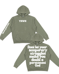 Sage green YHWH hoodie